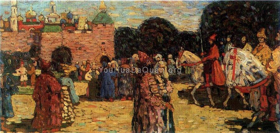 Sunday (Old Russian) - 瓦西里·康丁斯基